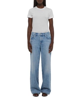 High Rise Wardrobe Jeans in Vintage Wash Blue