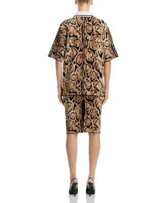 Cloud Leopard Polo Top & Cloud Leopard Skirt