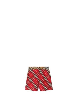 Boys' Check Cotton Shorts - Little Kid, Big Kid