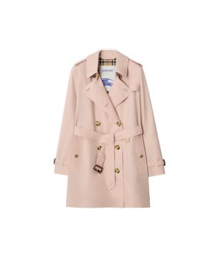 Short Tropical Gabardine Kensington Trench Coat