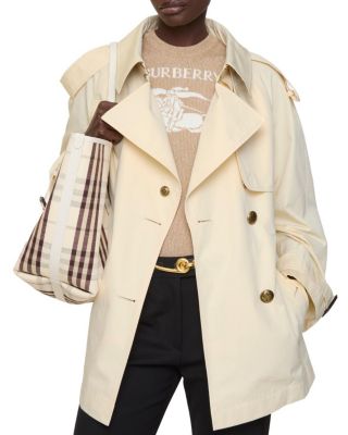 Short Lightweight Cotton Fitzrovia Trench Coat
