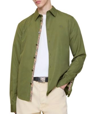  Regular Fit Cotton Poplin Shirt