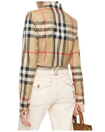  Slim Fit Check Cotton Shirt