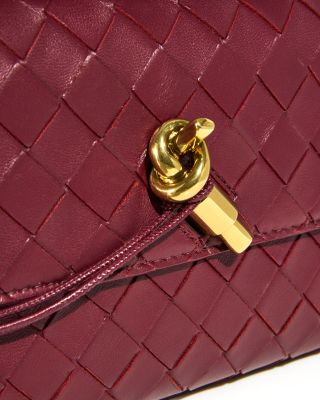 Andiamo Intrecciato Leather Clutch