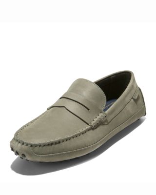 Men's Davies Grand Nubuck Leather Driving Loafers