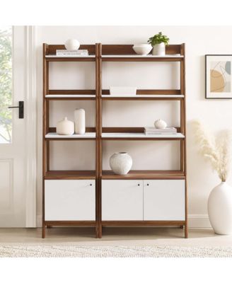  Bixby Wood Bookshelves, Set of 2