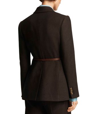 Lenox Leather Belt Blazer
