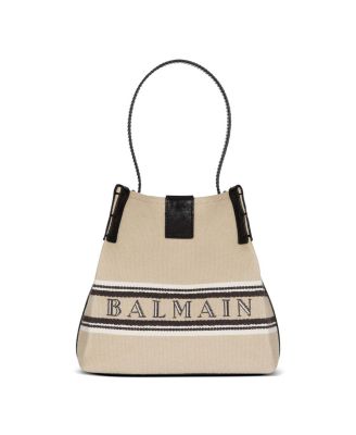 Release Bucket Bag in Canvas and Calfskin