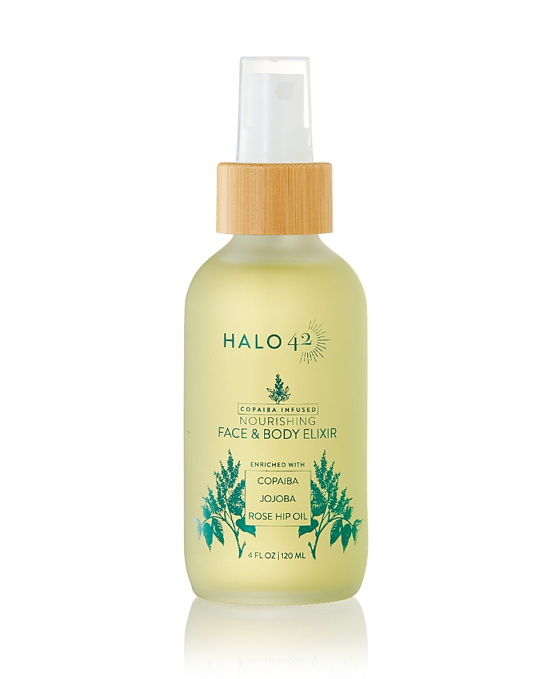 Halo42 Copaiba-Infused Moisturizing Face and Body Oil Elixir - 4 Fl oz