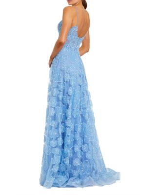 Sweetheart Floral A Line Gown