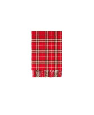  Check Cashmere Scarf