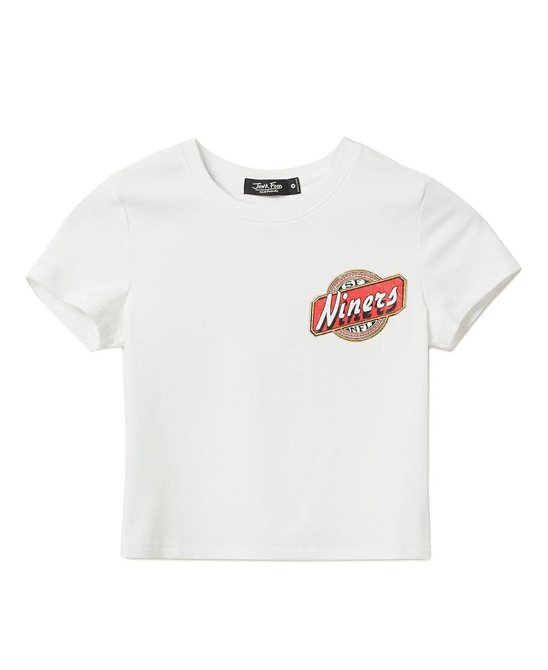 Junk Food Clothing Women's Nfl San Francisco 49ers Cheers Baby Tee