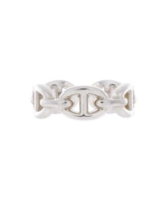 Small Chaine d'Ancre Enchainee Ring Sterling Silver