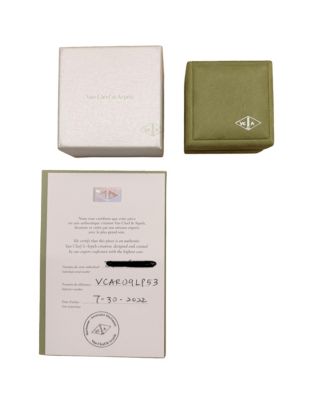 Perlee Clovers 18k White Gold Ring