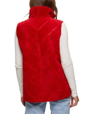 Reversible Shearling Lamb Vest