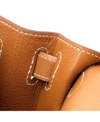 Kelly 28 Handbag Brown Epsom with Gold Hardware