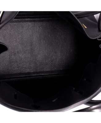 Birkin 35 Handbag Black Togo with Gold Hardware