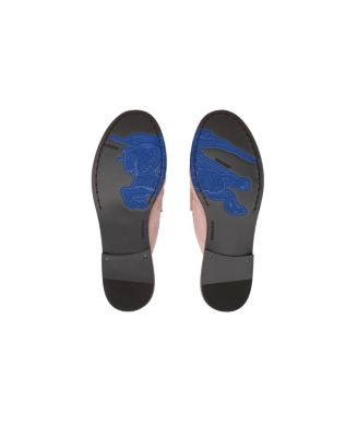  Women's Leather Cadet Mules