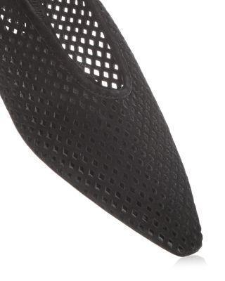 Women's Ballerina Ring Perforated Flats