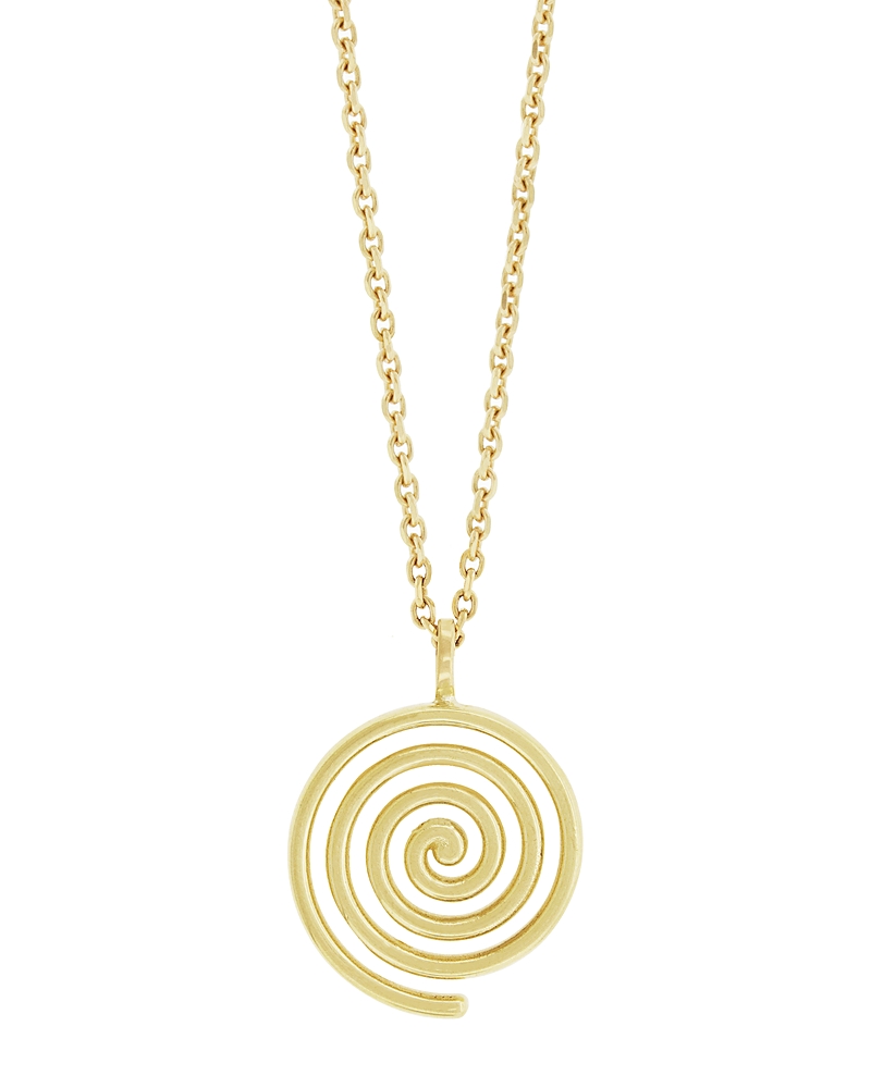 Luis Morais Men's 14K Yellow Gold Deeper Journey Pendant
