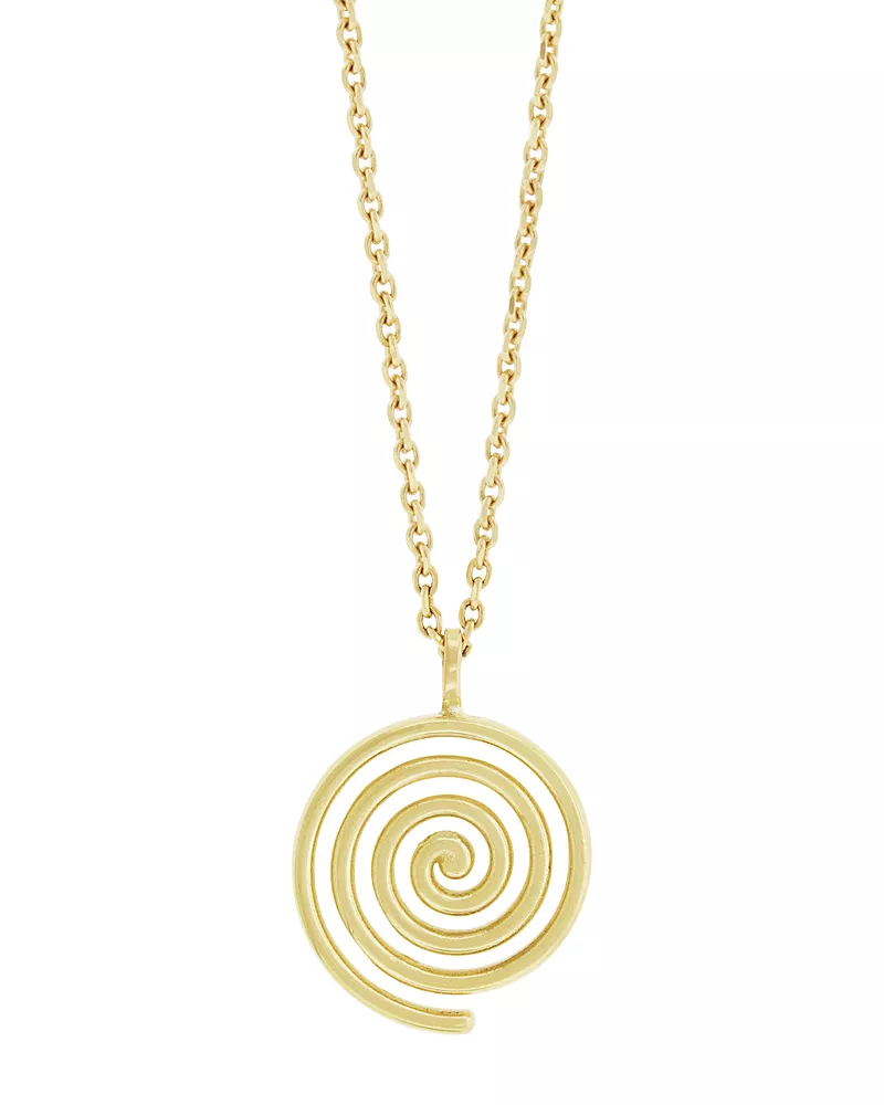 Luis Morais Men's 14K Yellow Gold Deeper Journey Pendant
