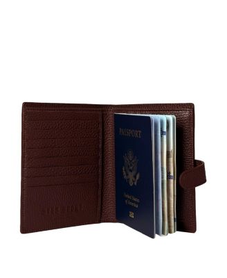  Il Viaggio Leather Passport Wallet