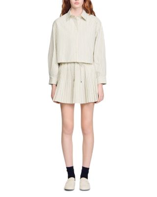 Striped Rhinestone Shirt