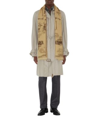  London Landmarks Wool Silk Scarf