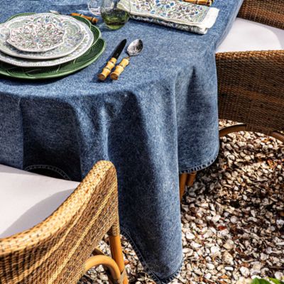 Denim Tablecloth, 60" x 120"