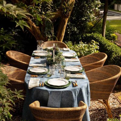 Denim Tablecloth, 60" x 120"