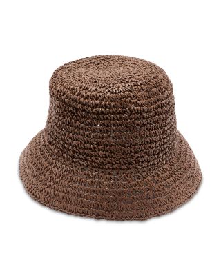 Autumn Straw Bucket Hat