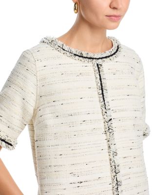 Talia Fringe Trim Dress