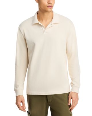 Long Sleeve Cotton Polo Shirt