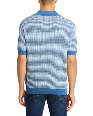 Johnny Collar Stripe Polo Shirt