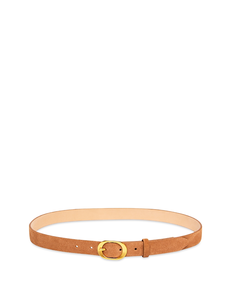 rag & bone Women's Vera Slim Suede Belt