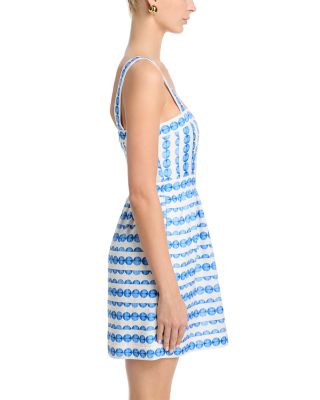 Structured Taffeta Mini Dress