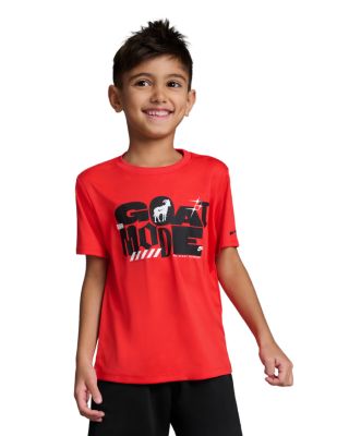 Boys' Multi Mesh Logo Shorts - Little Kid