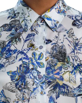 Tyler Printed Silk Blouse