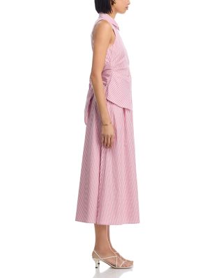 Hannah Striped Tie Back Dress