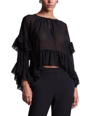  Ruffle Swing Top