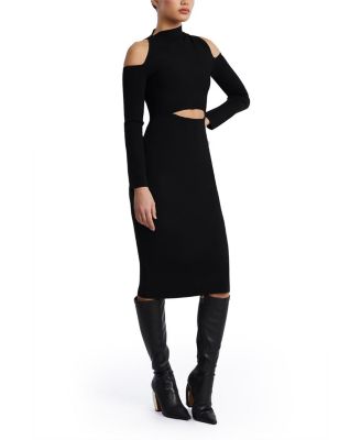 Cutout Cold Shoulder Dress