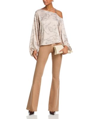 Asami Chain One Shoulder Blouse