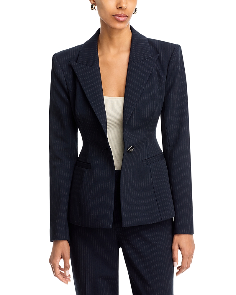 L'Agence Therese Cinched Waist Blazer