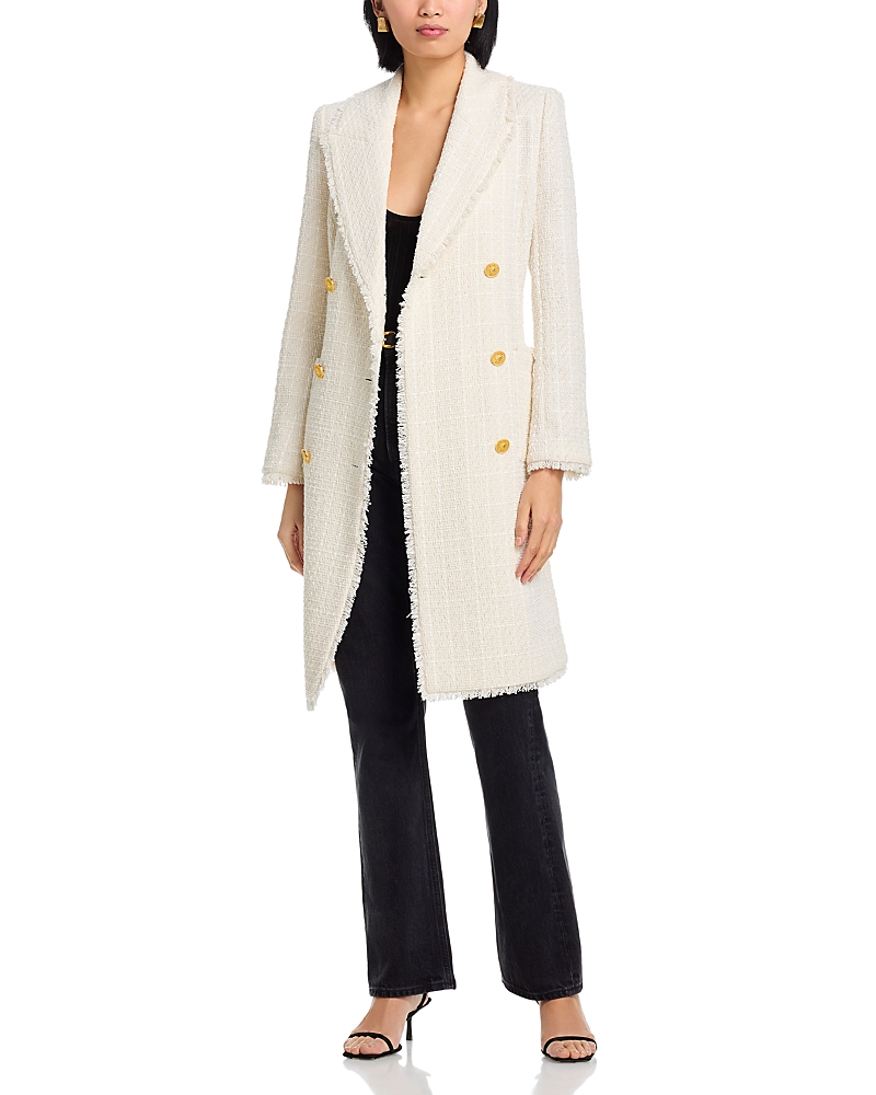 L'Agence Cooper Tweed Coat