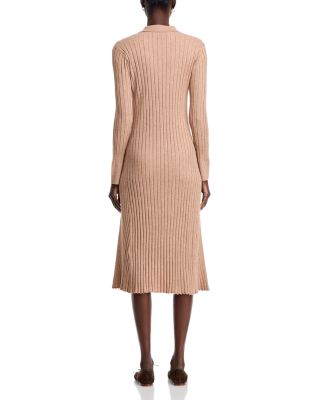 Collared Midi Sweater Dress