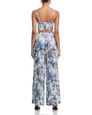 Lillian Silk Wide Leg Pants