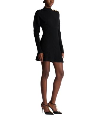  Short Flared Knit Dress