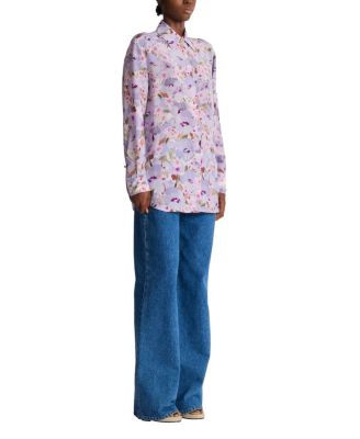  Printed Cotton Poplin Shirt