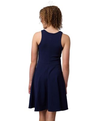 Girls' Textured Racerback Dress in Longer Length - Big Kid
