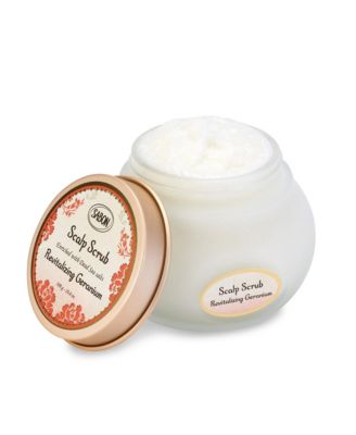 Revitalizing Geranium Hair Scalp Scrub Jar, 300Gr
